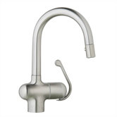 Ladylux Single Handle Single Hole Bar Faucet with Pull Out Spray