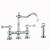 Bridgeford Double Handle Widespread Bridge Faucet