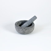 Granite Pestle and Bowl Shape Mortar