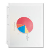Sheet Protectors, Top Load,2  mil, 11"x9", 50 per Pack, Nonglare