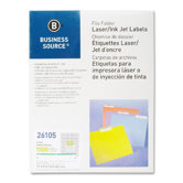 Label, File Folder, Laser/Inkjet, 1500 per Pack, Green