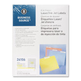 Label, File Folder, Laser/Inkjet, 1500 per Pack, Yellow