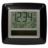 Solar Atomic Digital Wall Clock