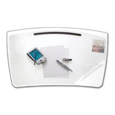 Desk Mat, Antiskid, 25-4/5"x17-3/5", 1.10mm Thick, Ice Black