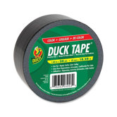Duct Tape/Color, Heavy-Duty, 1-7/8"x20 Yds., Black