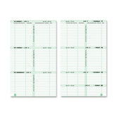 Folio 2-Page-Per-Day Original Refills, 2PPW, Jan-Dec, Folio Size, 8-1/2"x11", 2013