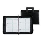 Sz 5 Faux Croc Starter Set Organizer Set, Vinyl, 3-Month, 11"x14", Black, 2013