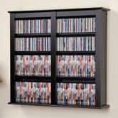 Floating Wall Mounted Multimedia Storage Rack