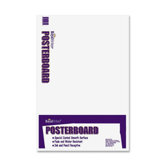 Royal Brites White Poster Boards, 22"x28", 100/CT, White