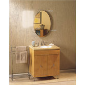 Metro Beveled Mirror Cabinet in Rust Resistant