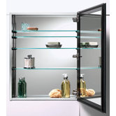 Gallery 25" x 15" Recessed/Surface Mount Medicine Cabinet