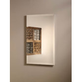 Specialty Perfect Square Single Door Recessed Cabinet with Three Shelves in Rust Resistant