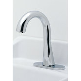 Single Hole Electronic Gooseneck Faucet Less Handles