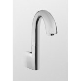 Wall Mounted Electronic Gooseneck Faucet Less Handles