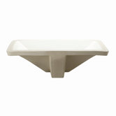 Classically Redefined Pyramidal Undermount Bathroom Sink