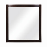 30" x 2.25" x 32" Framed Mirror