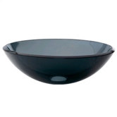 Translucence&trade; Transparent Glass Vessel Sink