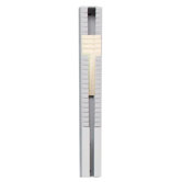Adjustable Card Rack, 31"x2-3/16", Plastic, Light Gray