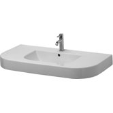 Happy D Bathroom Sink in White Alpin