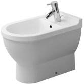 Starck 3 Floor Standing Bidet in White Alpin