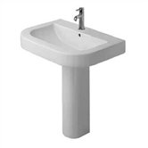 Happy D. Washbasin with Pedestal