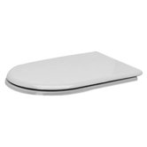 Elongated Toilet Seat and Cover in White