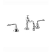 Victorian Widespread Bathroom Faucet with Double Lever Handles
