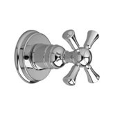 Hatteras 4/3 and 3/2 Port Diverter Faucet Shower Faucet Trim Only with Cross Handle
