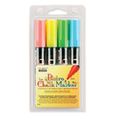 Bistro Chalk Marker, Erasable, Fluorescent RD, BE, GN, YW