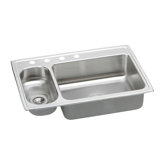 Gourmet 33" x 22" Lustertone Sink