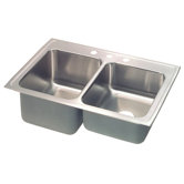 Gourmet 33" x 22" Kitchen Sink