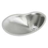 Asana Undermount Sink with Optional Stainless Butler Cleaner