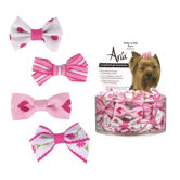 Pretty Dog Bows in Pink (48 Pieces)