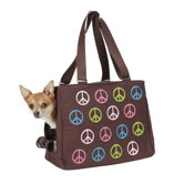 Peace Sign Dog Carrier