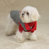 Puppy Love Reversible Dog Vest in Red