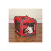 Medium Pioneer Soft Dog Crate in Red