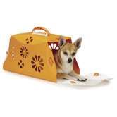 Color-Me Pet Crate Blossom
