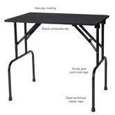 Able Foldable Pet Grooming Table