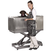 E-Lift Stainless Steel Pet Tub