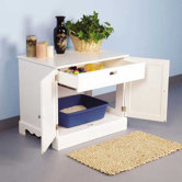 Newport Cat Litter Box Cabinet