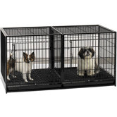 Modular Pet Cage in Regular Black