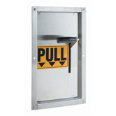 Safe-T-Zone Wall Mount Emergency Deluge Shower with 8"  Activator