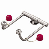 Eyesaver Deck Mounted Swing Down Aerated Eyewash Faucet