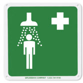 Safety Shower Sign