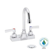 Commander Double Handle Centerset Bathroom Faucet