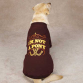 I'm Not a Pony Dog Tee