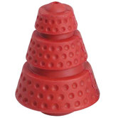 4" Hard Rubber Cosmic Cone Dog Toy