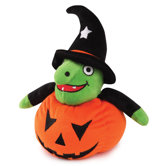 Large Cackle Patch Witch Dog Toy