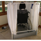 Wheelchair Accessible Portable Shower Stall Standard Model