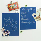 Blueprint Blue Chalkboard - 4 Sheet Vinyl Peel and Stick